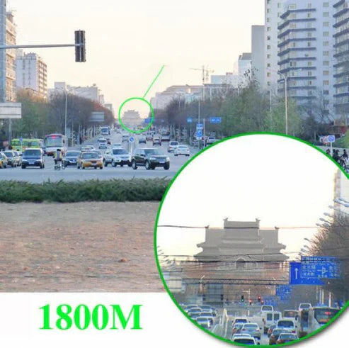 40×60 HD Zoom Telephoto Monocular Telescope with Tripod & Phone Clip – Compatible with Apple & Android