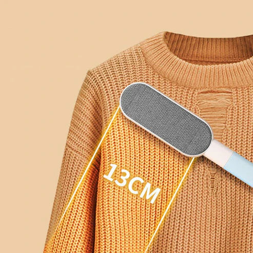 Double-Sided Pet Hair Remover Brush – Reusable Lint & Fur Cleaner for Clothes, Couch & Furniture