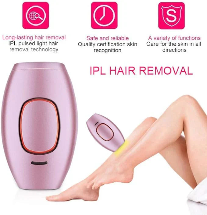 Mini Laser Hair Removal Device – Portable Painless Hair Remover