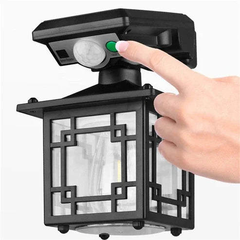 Outdoor Solar Sensor Light – Motion-Activated LED Security Lamp