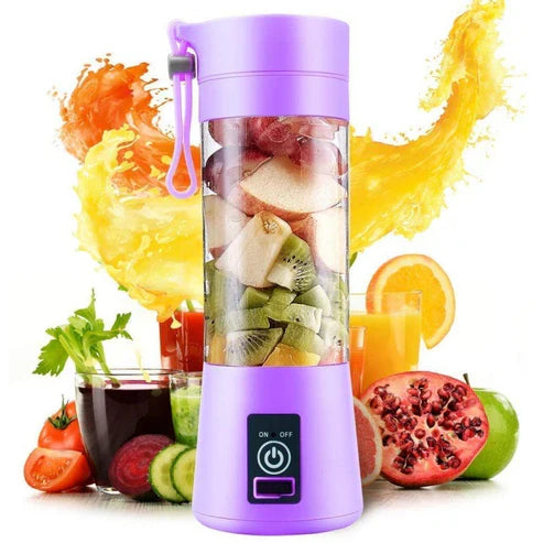 Portable Juicer Blender – USB Rechargeable Mini Smoothie Maker